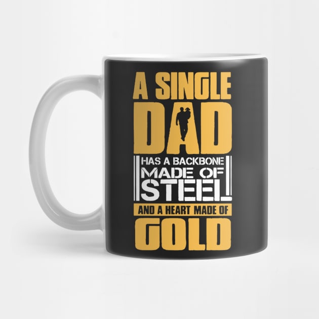 Single Dad Has A Backbone Made Of Steel by babettenoella